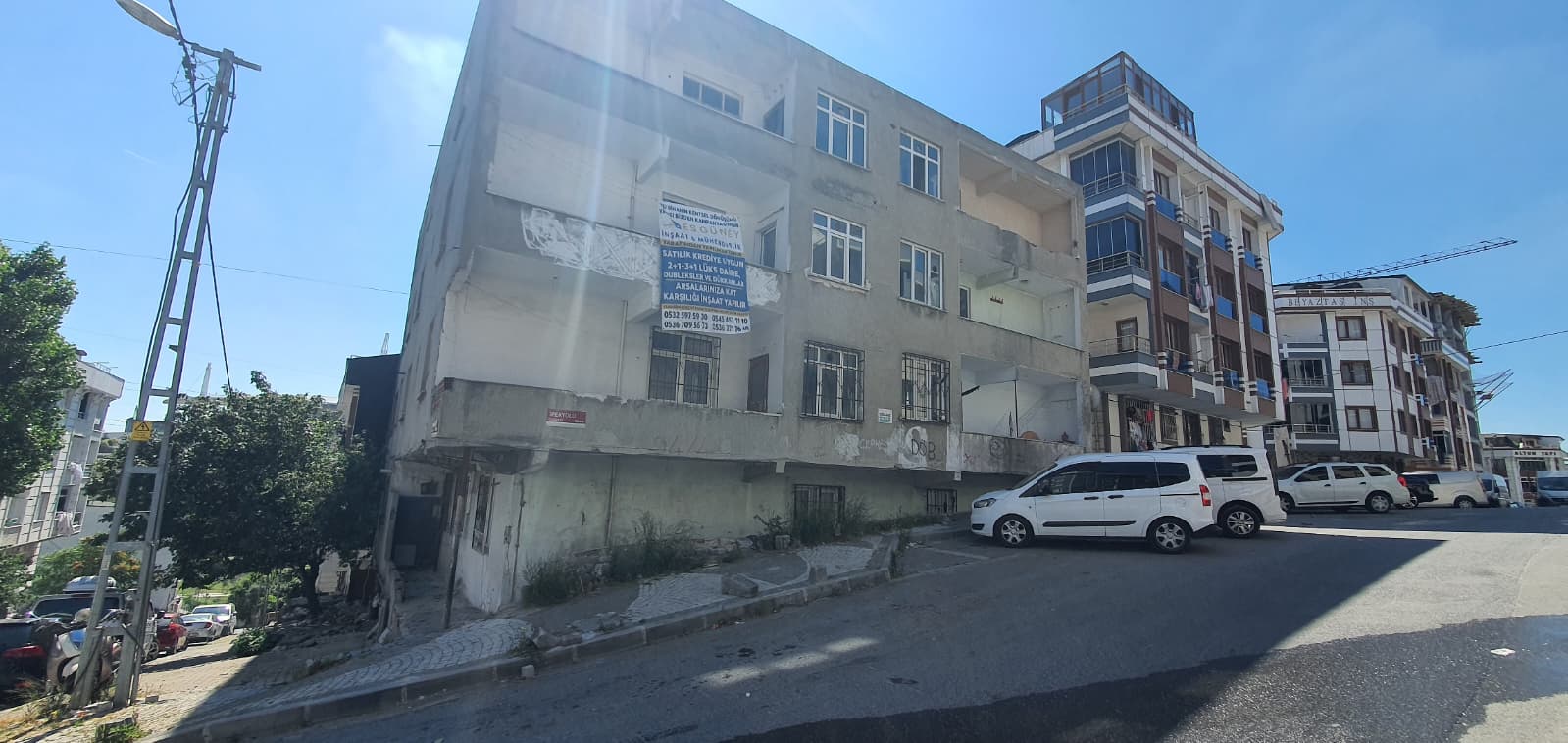 Kat karşılığı inşaat değerlendirme alanı ve mevcut bina